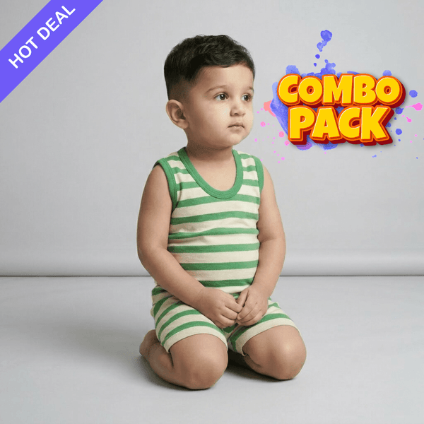 Sleeveless Nikker Set Combo (6M-12M)