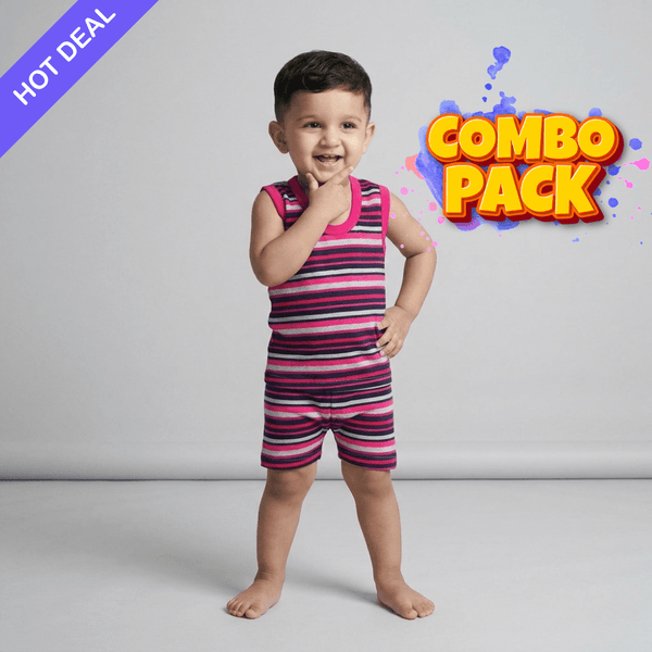 Sleeveless Nikker Set Combo (1Y-2Y)
