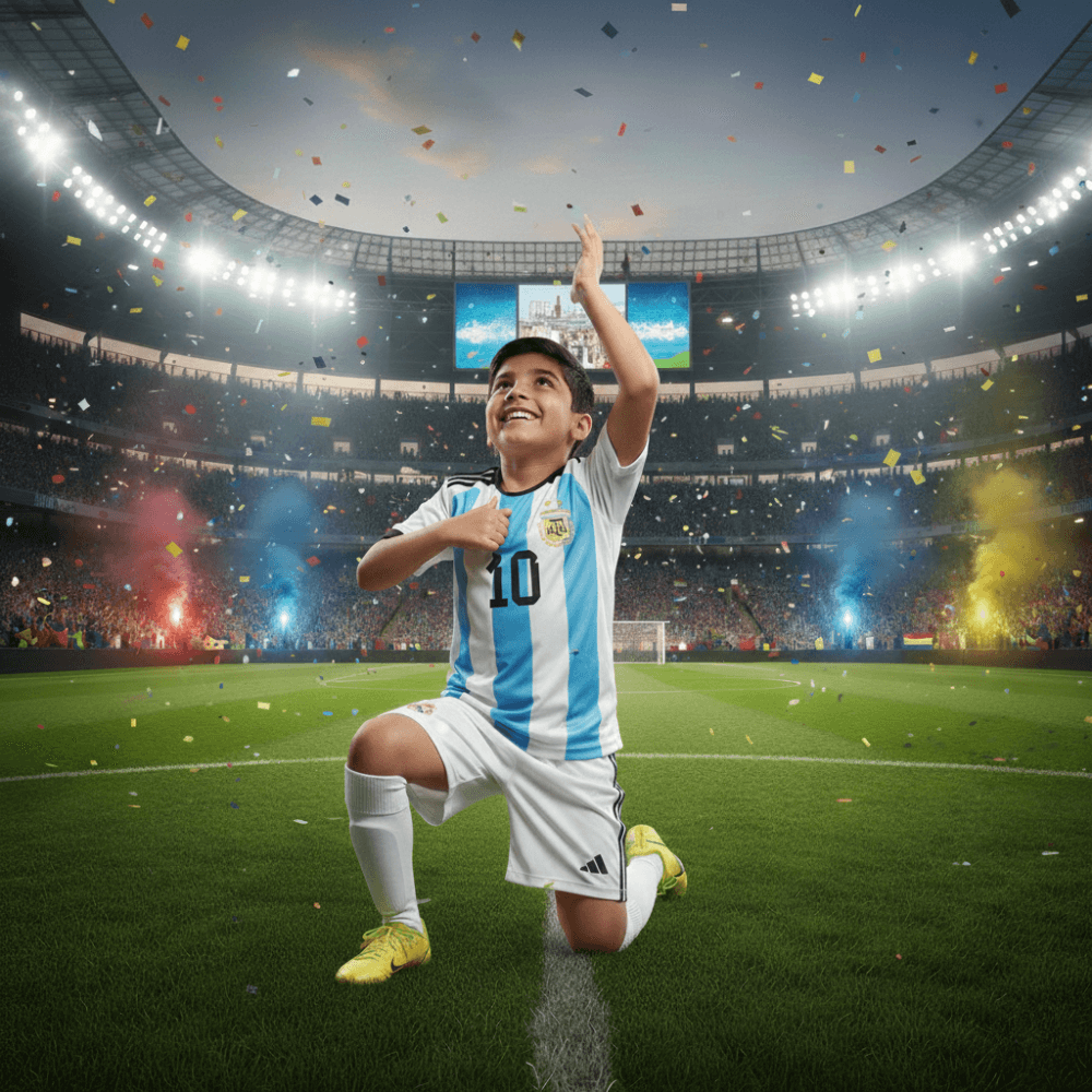 Football Jersey Set for Kids (9Y-10Y)