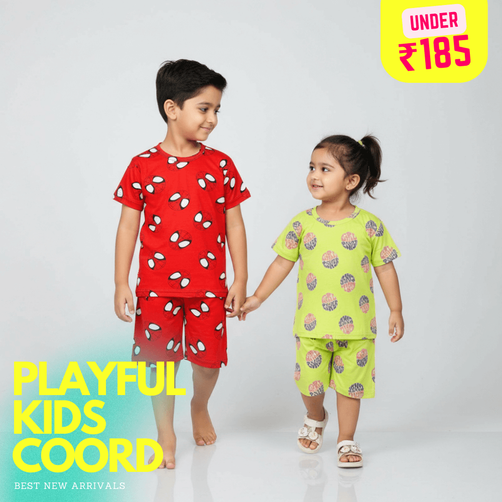 Playful Printed Nikker Set (1-2 Yrs)