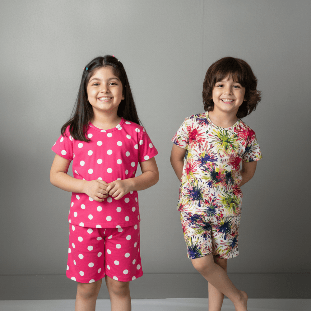 Junior Kids Shorts Set (7Y-8Y)