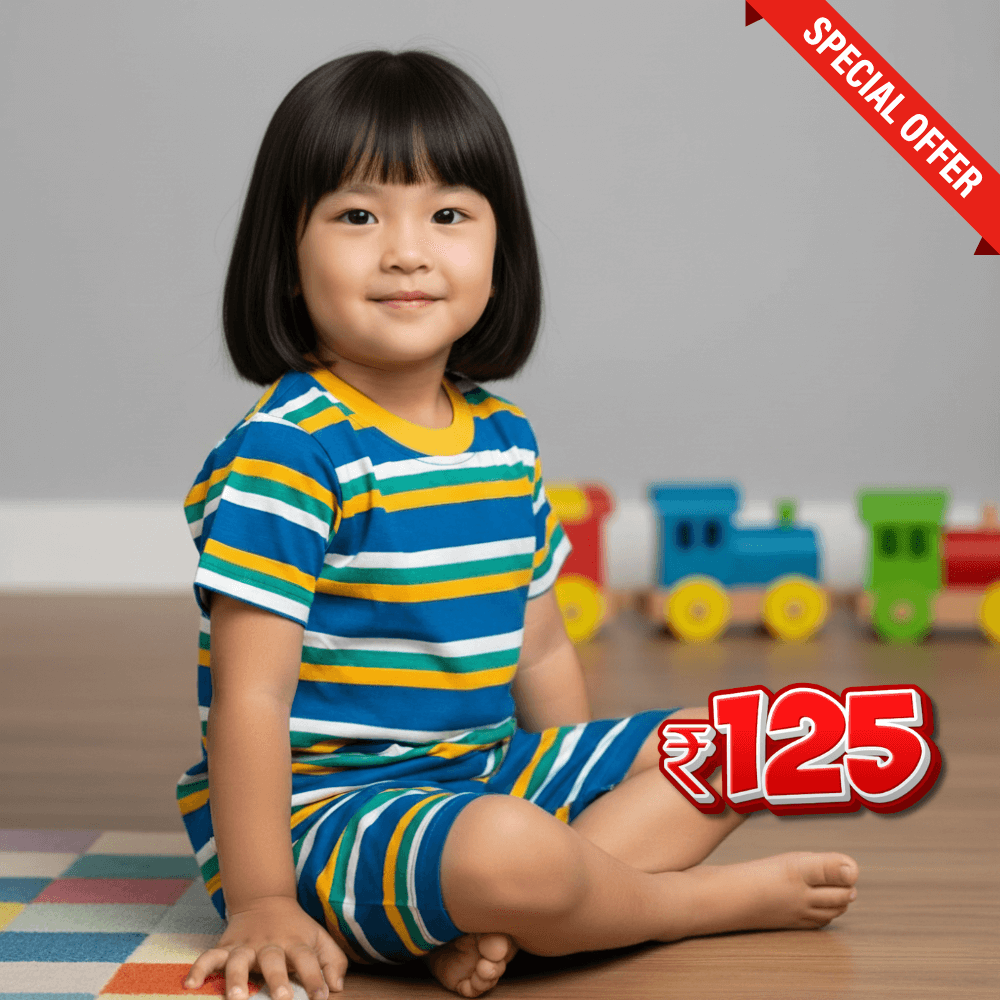 Stripe Fun Nikker Set (2-3 years)