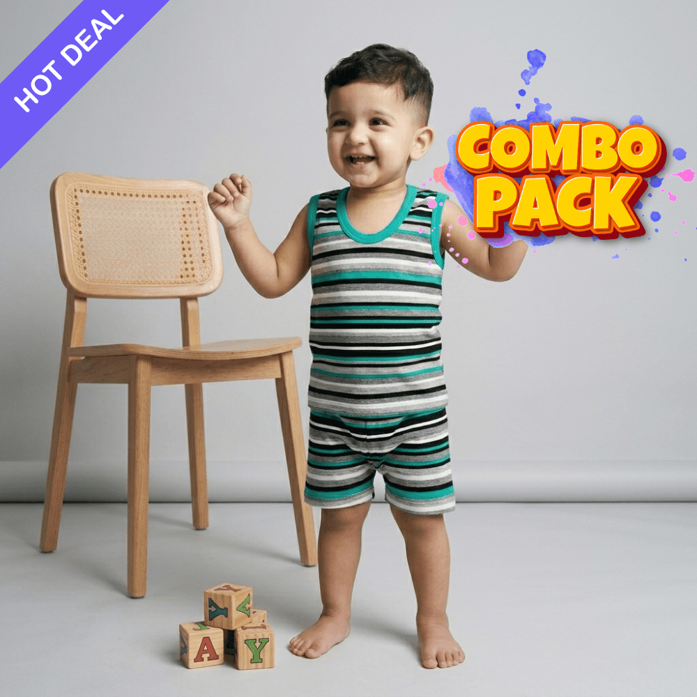 Sleeveless Nikker Set Combo (3Y-4Y)