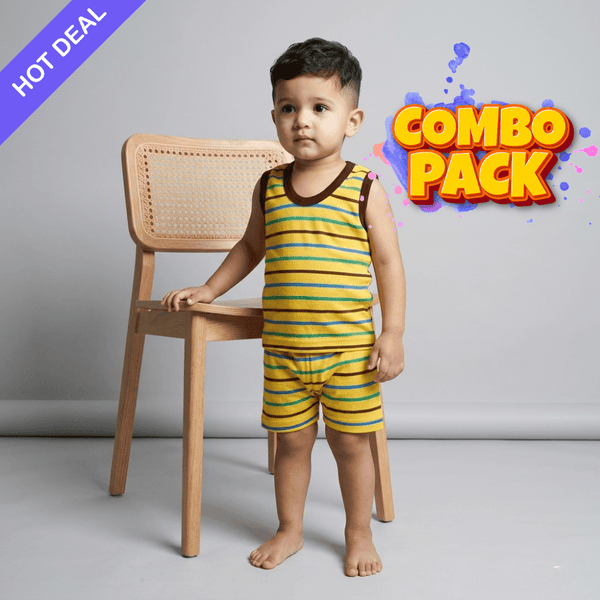 Sleeveless Nikker Set Combo (2Y-3Y)