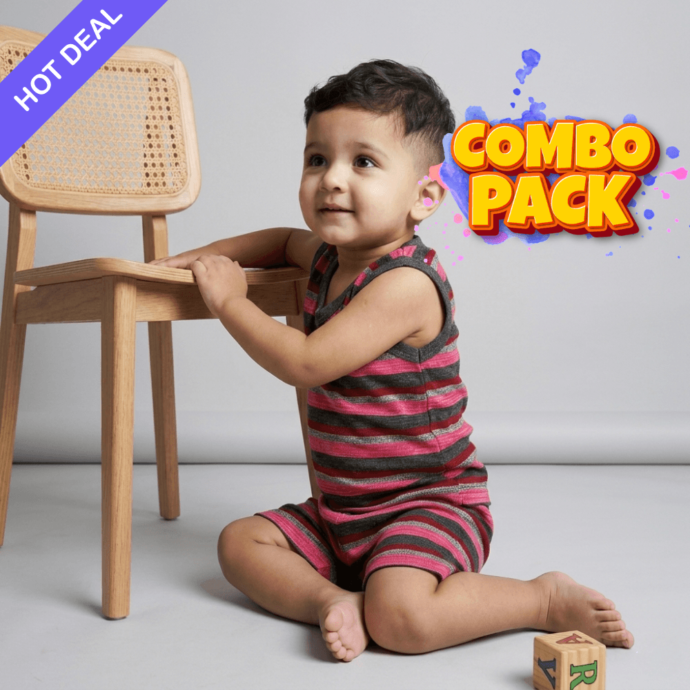 Sleeveless Nikker Set Combo (4Y-5Y)