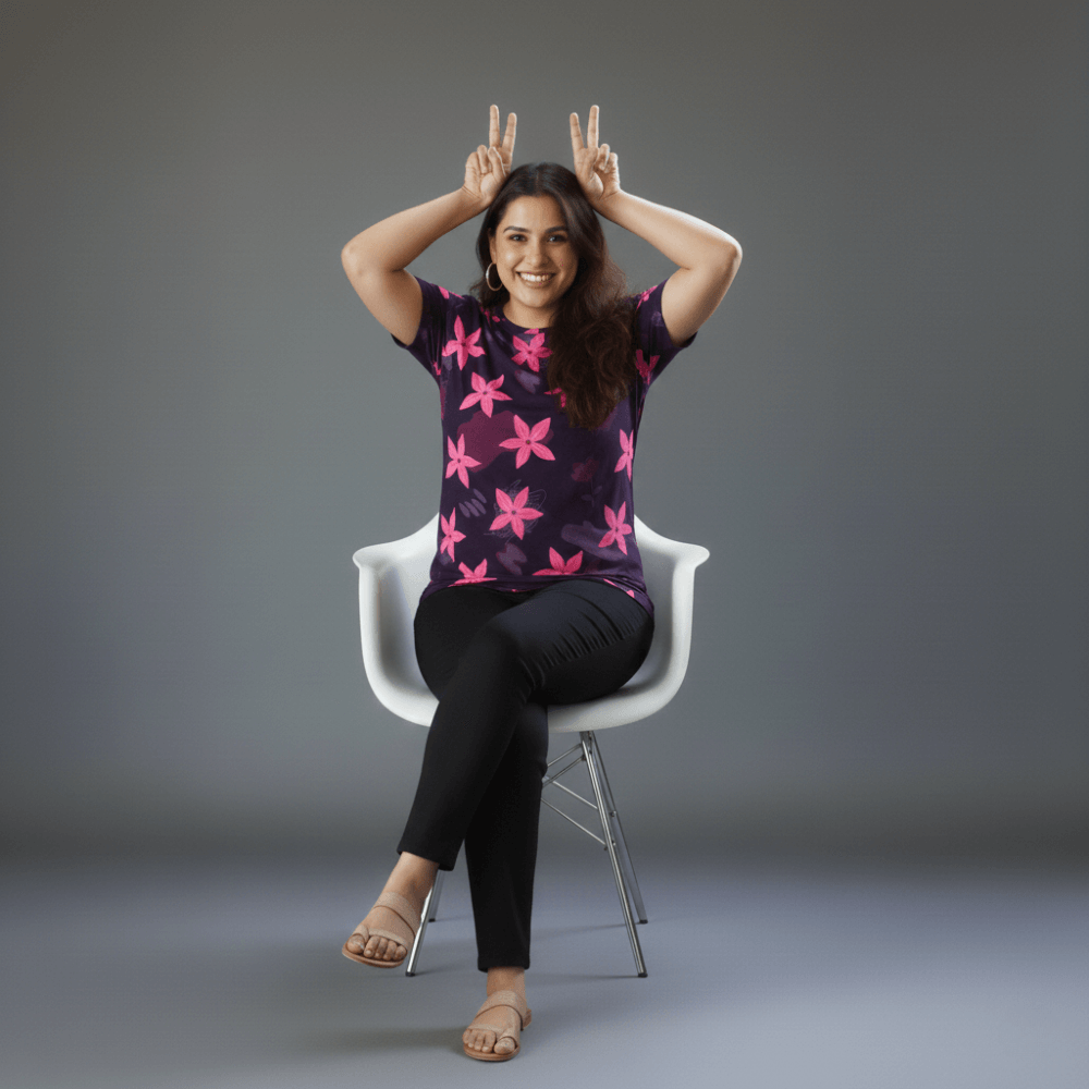 Dots Ladies T-Shirt (M)