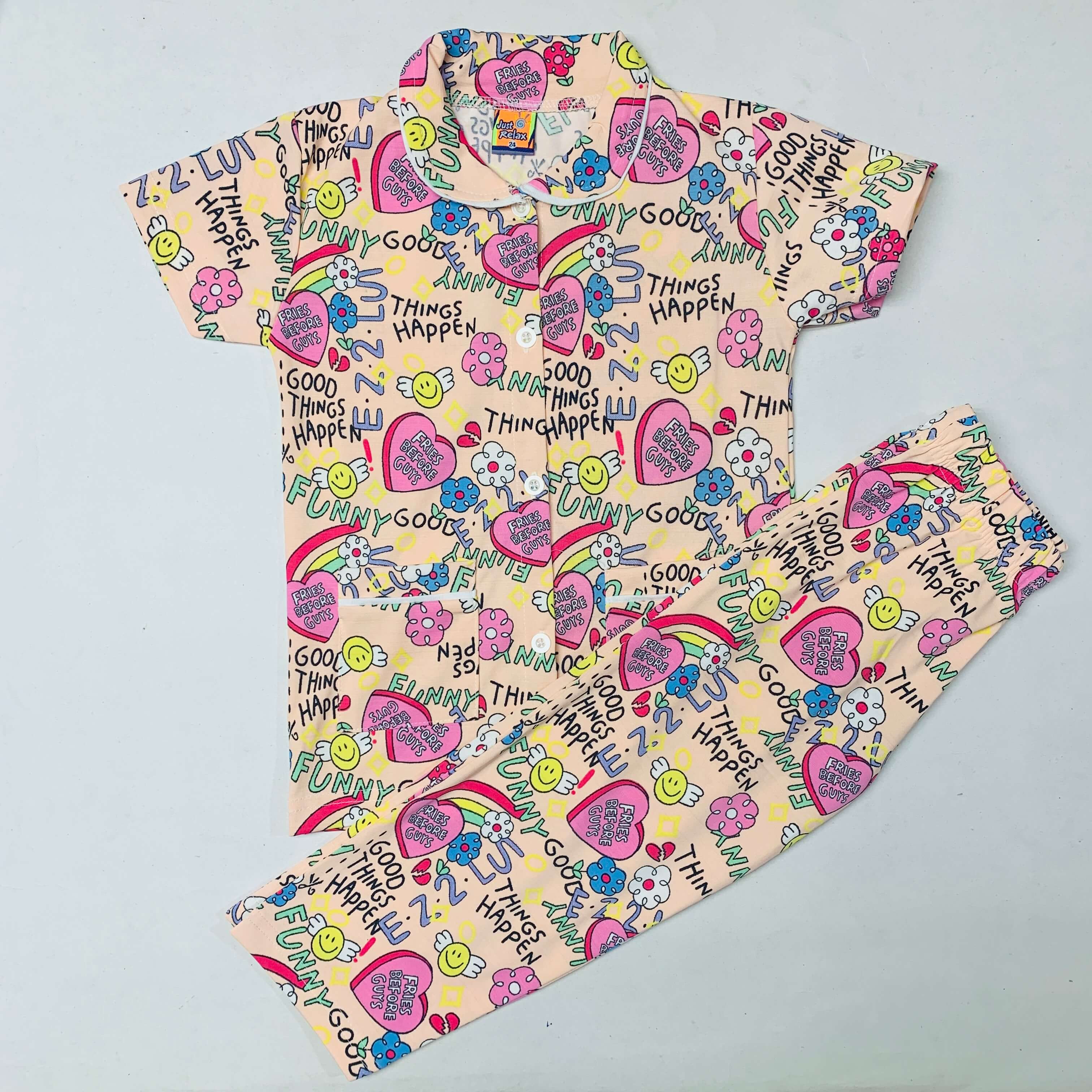 CozyPocket Kids Coord Set (3Y-4Y)