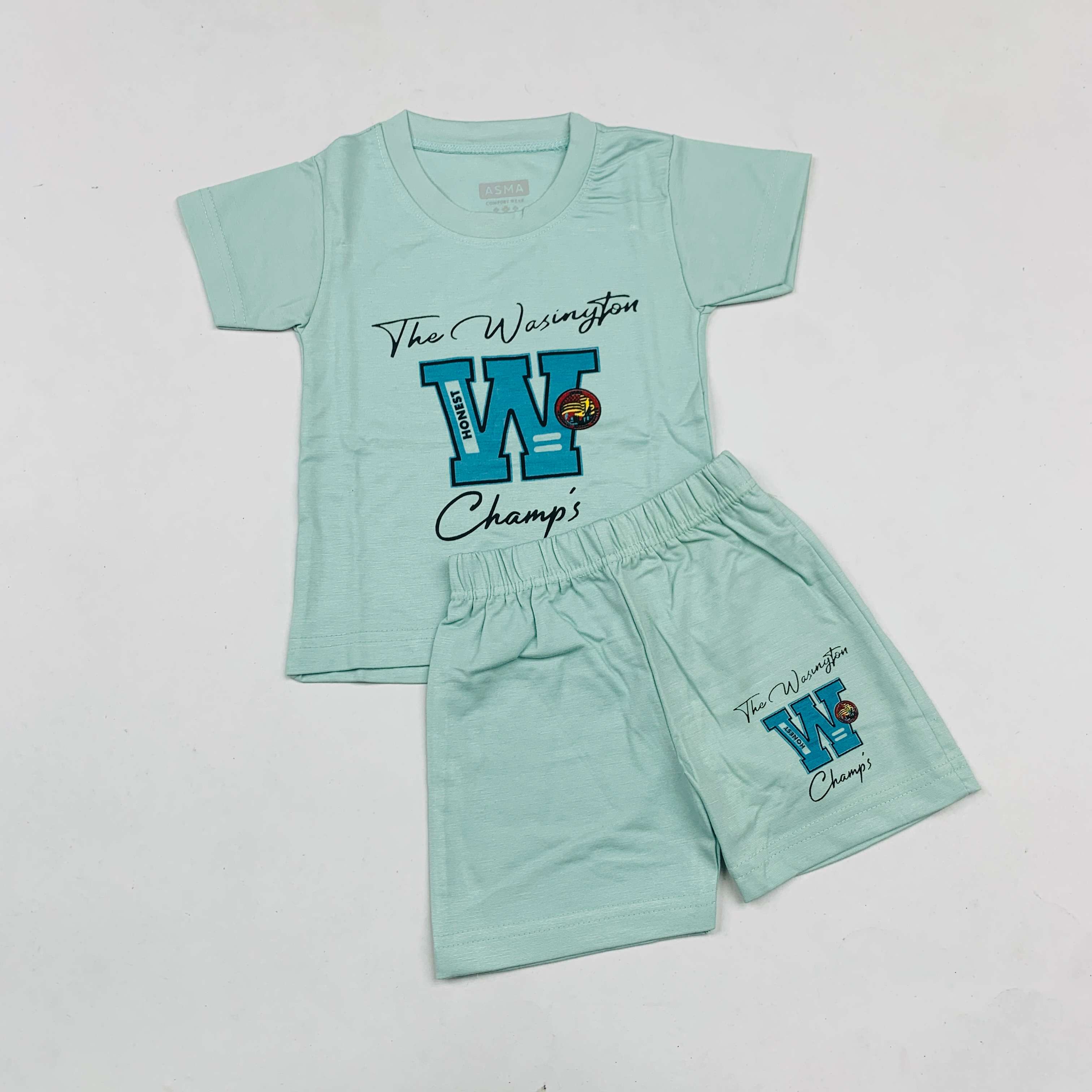 Blue Mint Nikker Set (6M-12M)