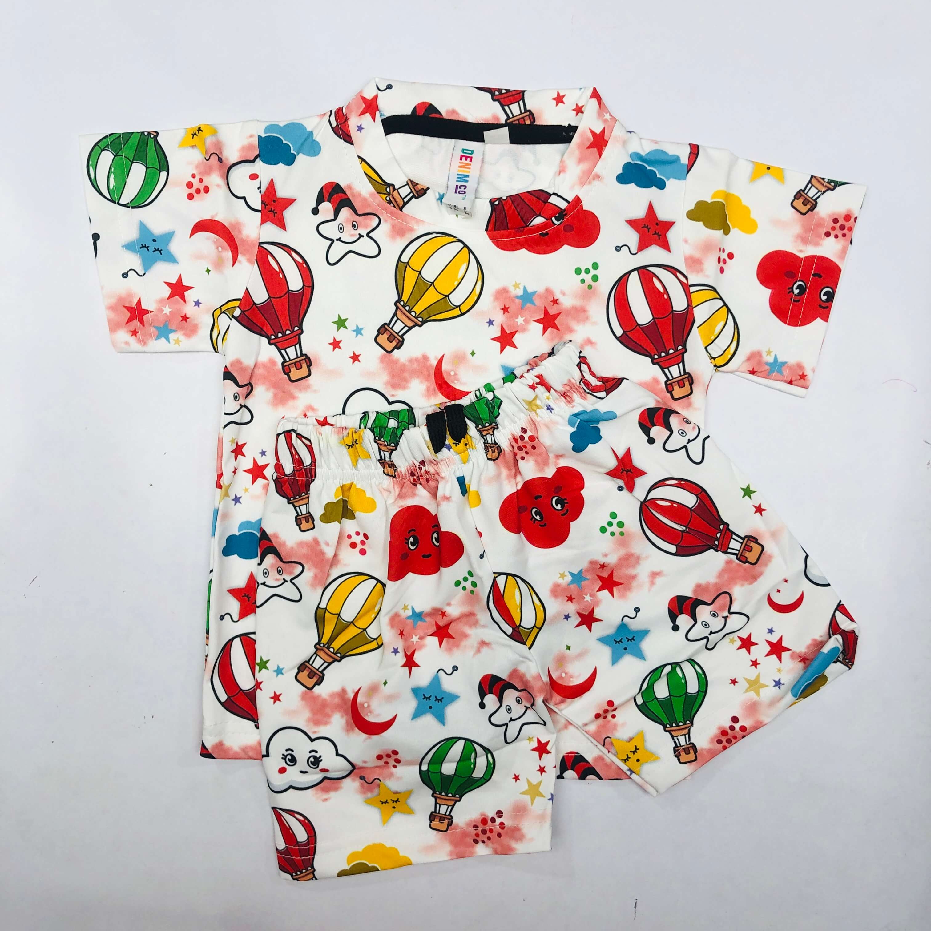 Dreamy Nights Kids Short Set (1Y-2Y)