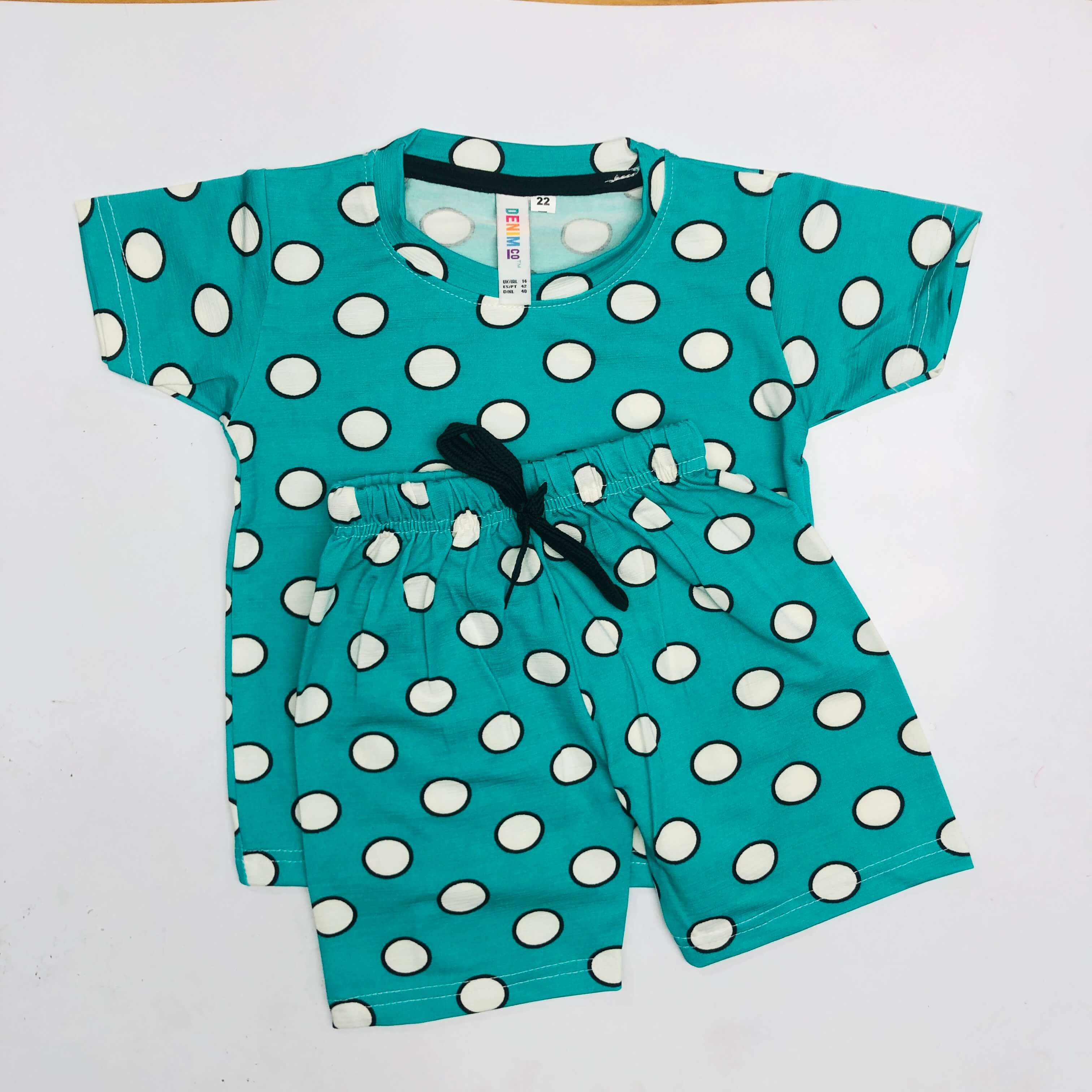 Dreamy Nights Kids Short Set (2Y-3Y)