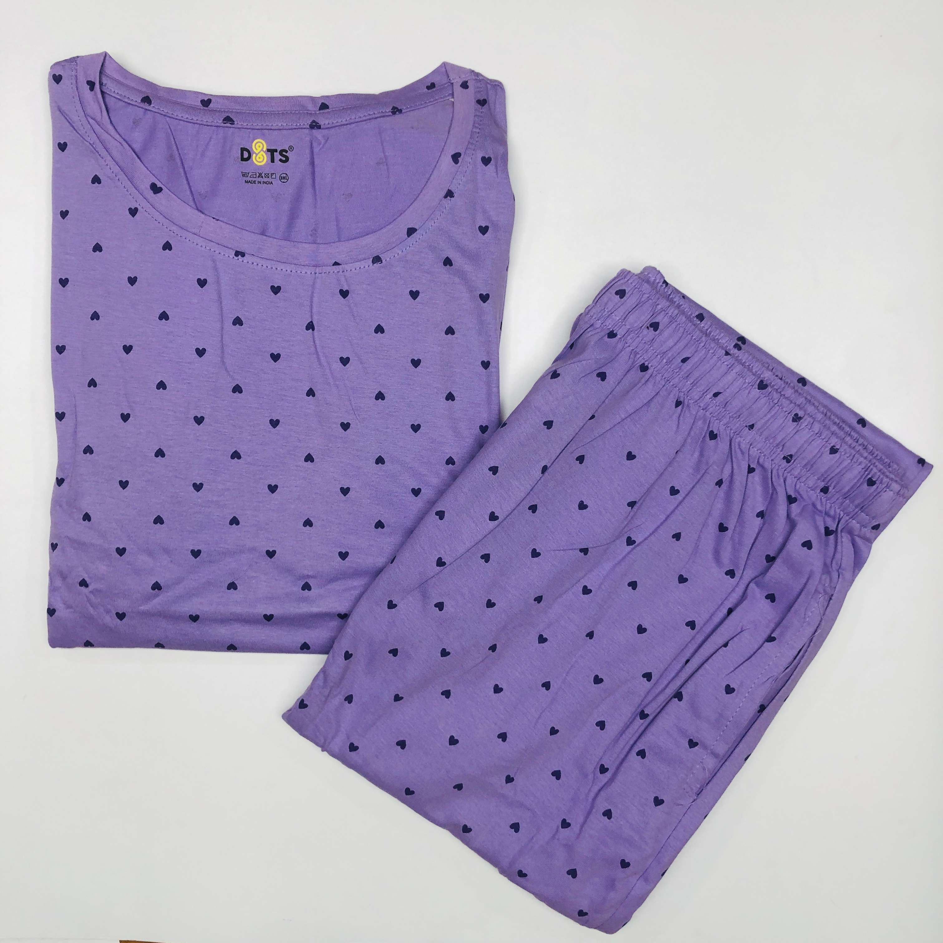 Dots Women’s Comfort Pant Set – Dual Pocket Style (2XL)