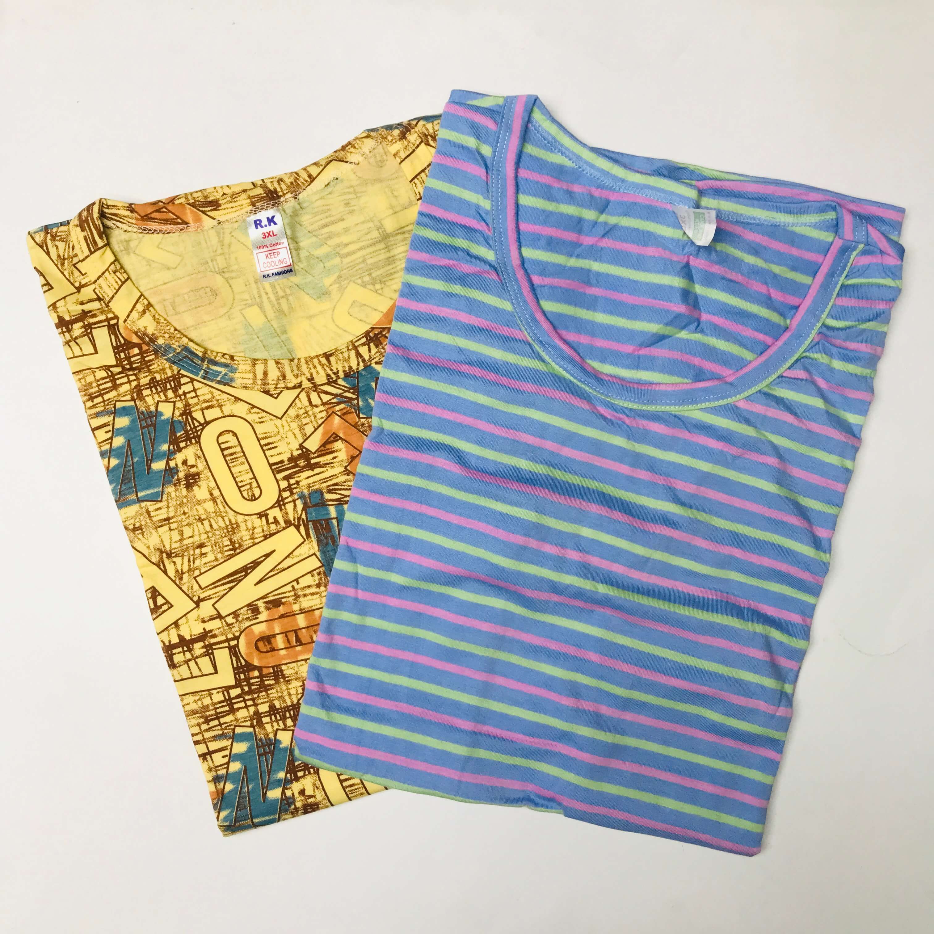 Ladies T-Shirt Combo Pack of 2 (42 Inch)