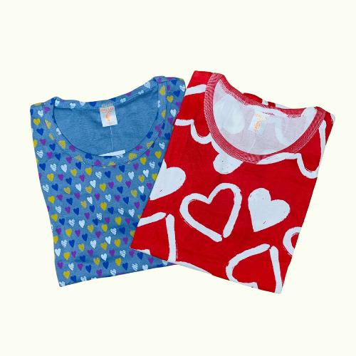 Ladies T-Shirt Combo Pack of 2 (38 Inch)