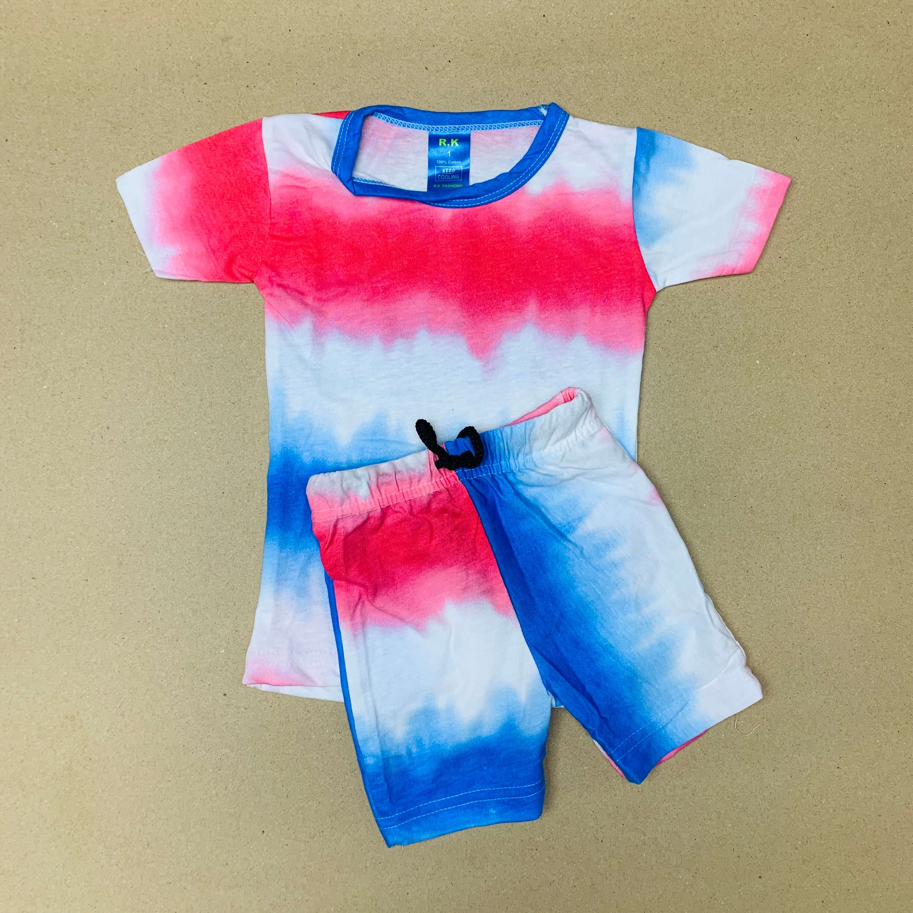 Playful Printed Nikker Set (6M-12M)