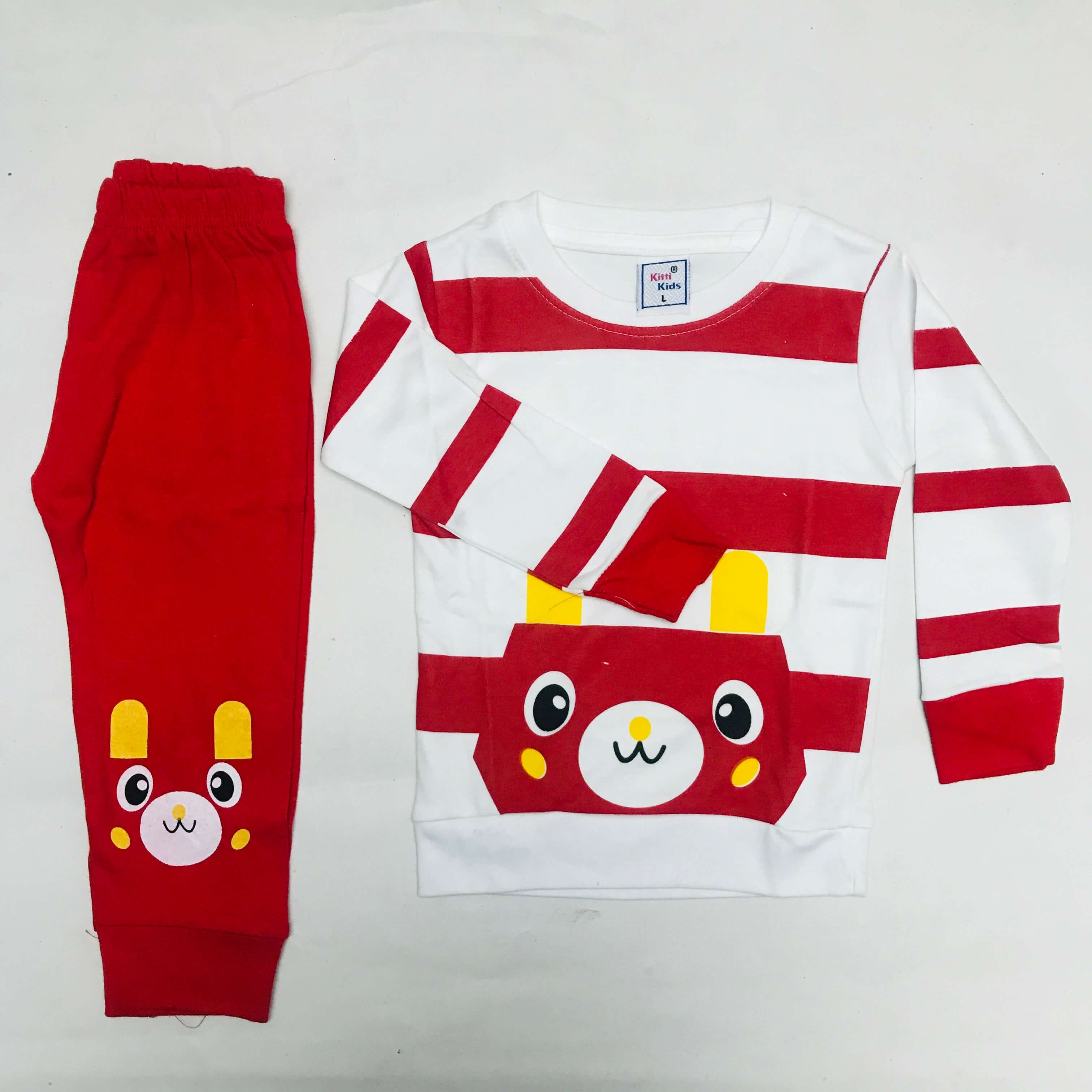 Kids Full Sleeve T-Shirt & Pant (6M-12M)