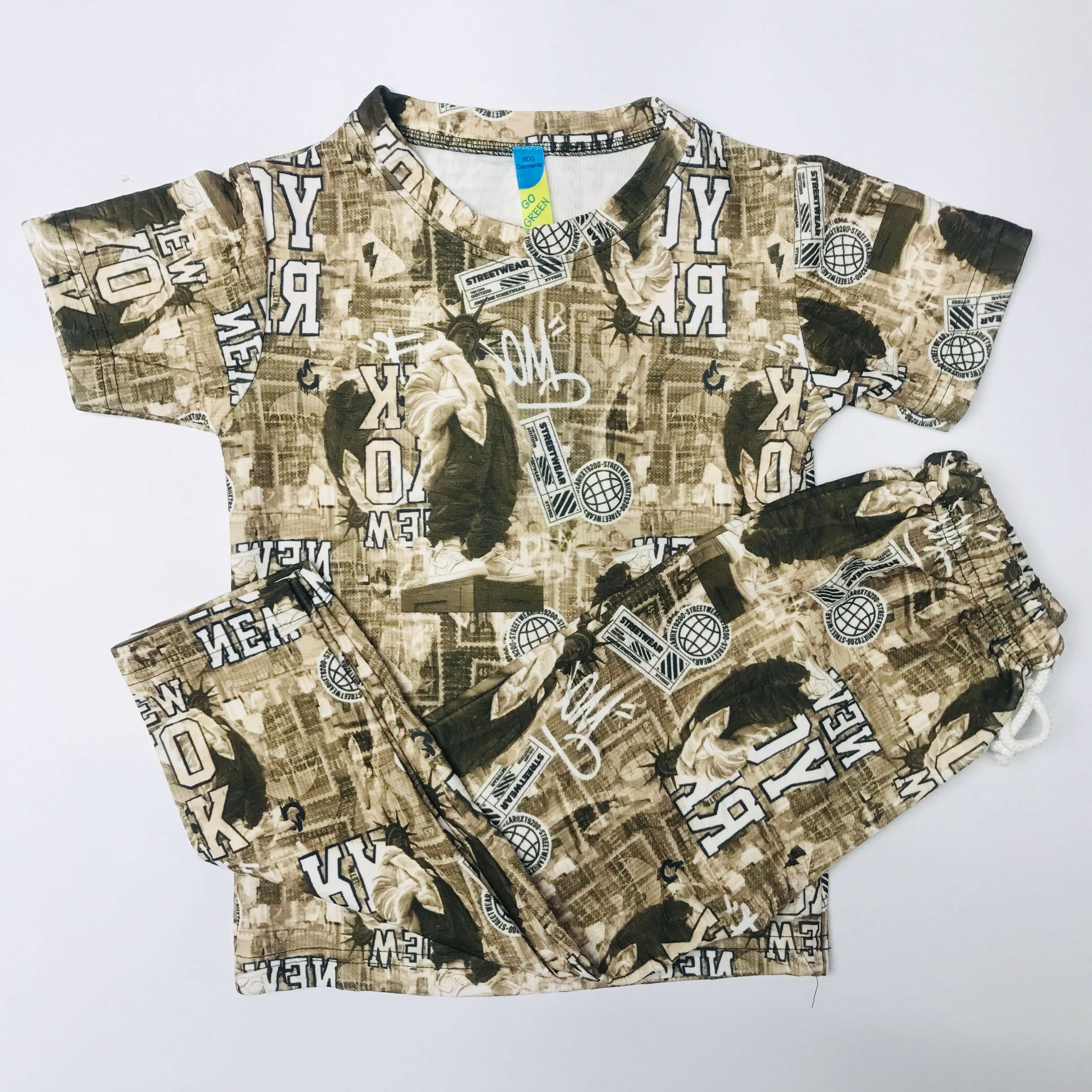 New York Kids Pant Set(4Y-5Y)