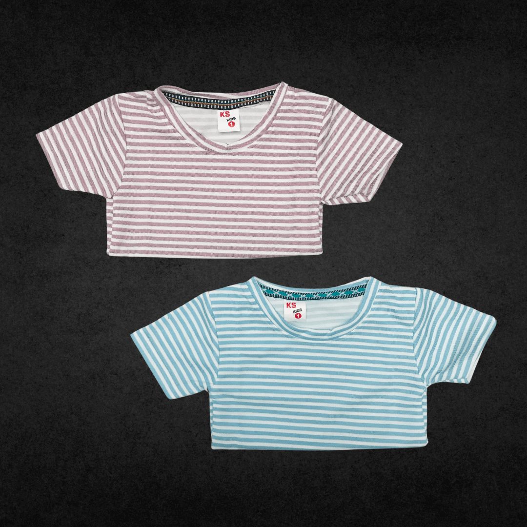 Tiny Champ Tee Kids T-Shirt Combo Pack of 2