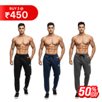 Mens Rib Track Pant Combo Pack Of 3