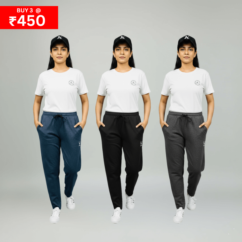 Ladies Track Pant Combo Pack Of 3