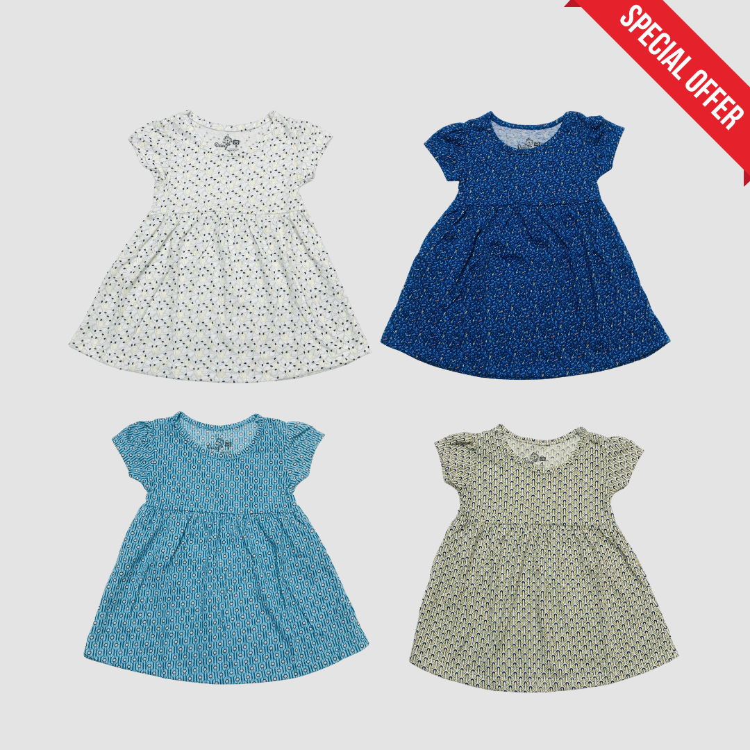 Kids Frock Combo Pack Of 4
