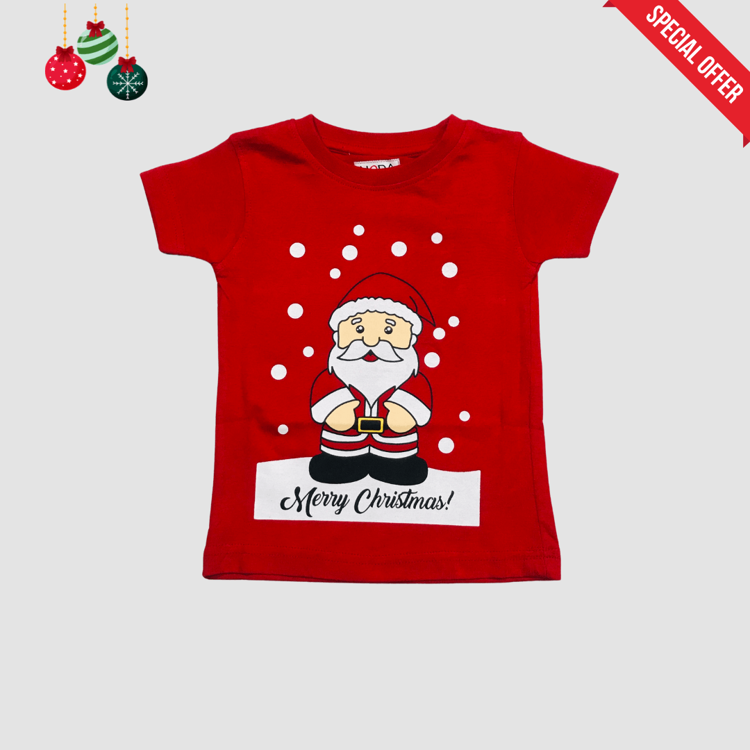 Merry Christmas Santa Kids Tee