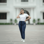 Ladies Rib Track Pant Combo Pack Of 2