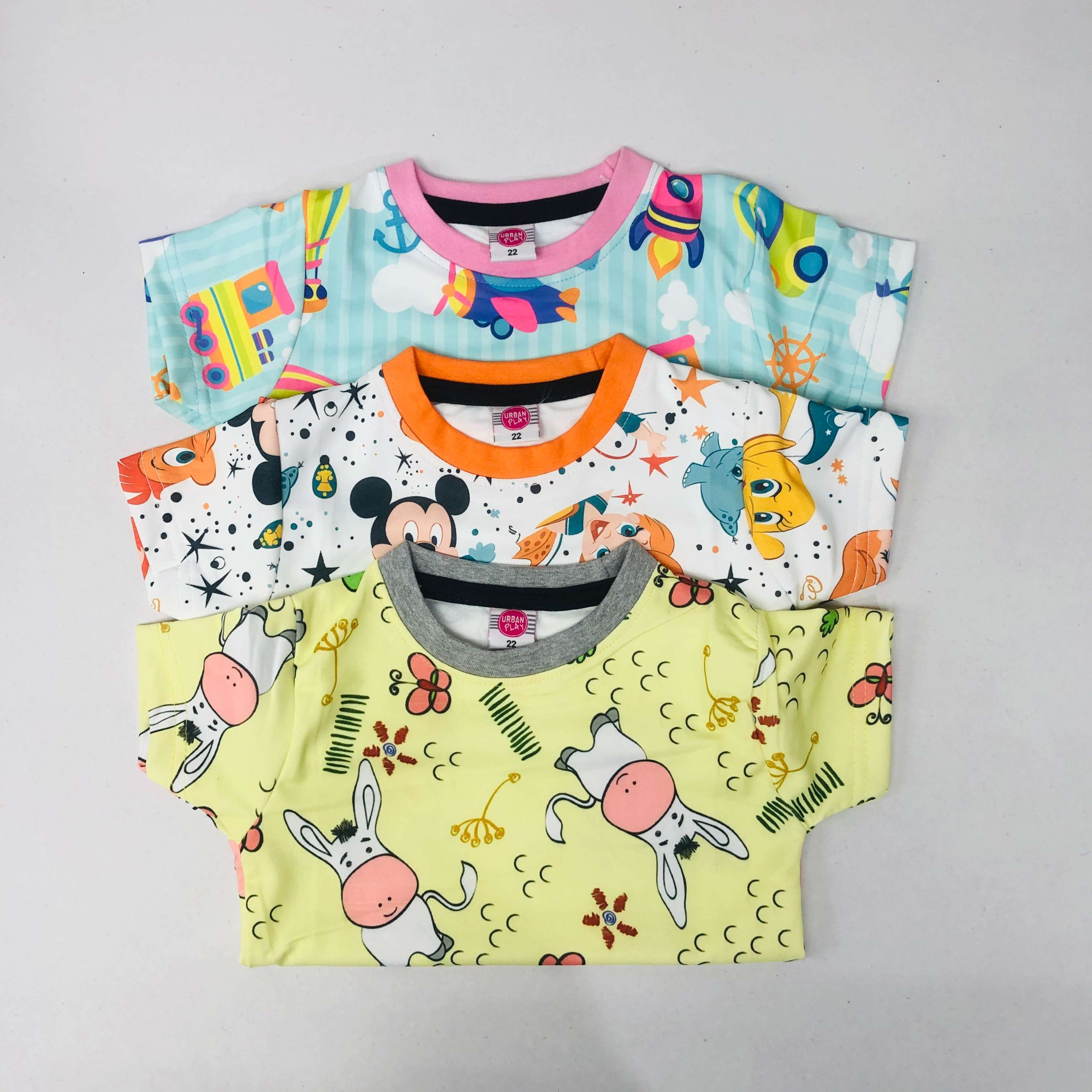 Little Heroes T-Shirt Combo Pack Of 3