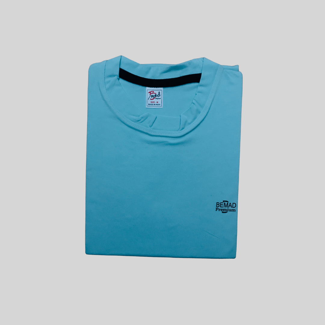Solid Casual Plain T-Shirt