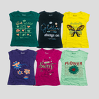 Little Play Kids Top Combo Pack Of 6