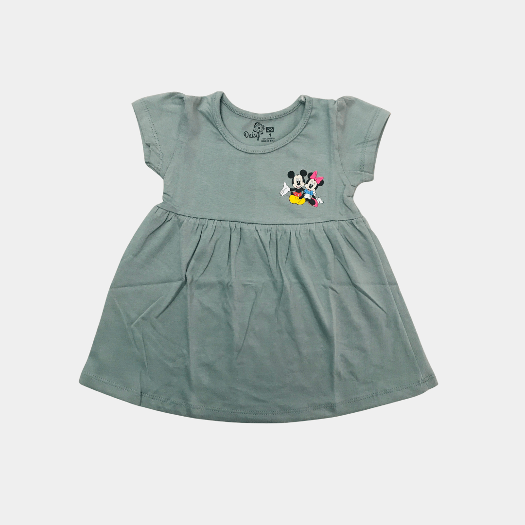 Kids Cotton Frock (Pack Of 6)