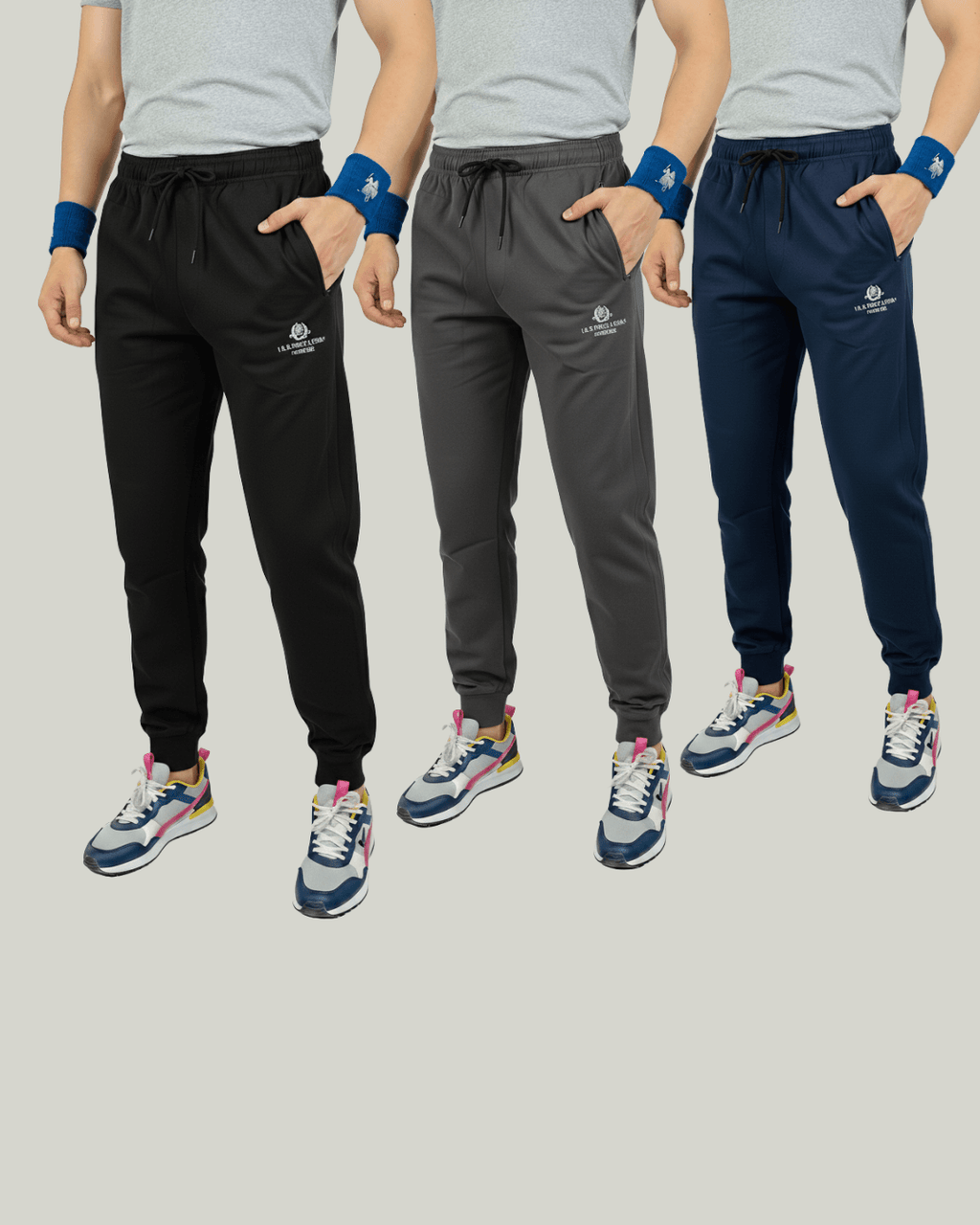 Mens Rib Track Pant Combo Pack Of 3