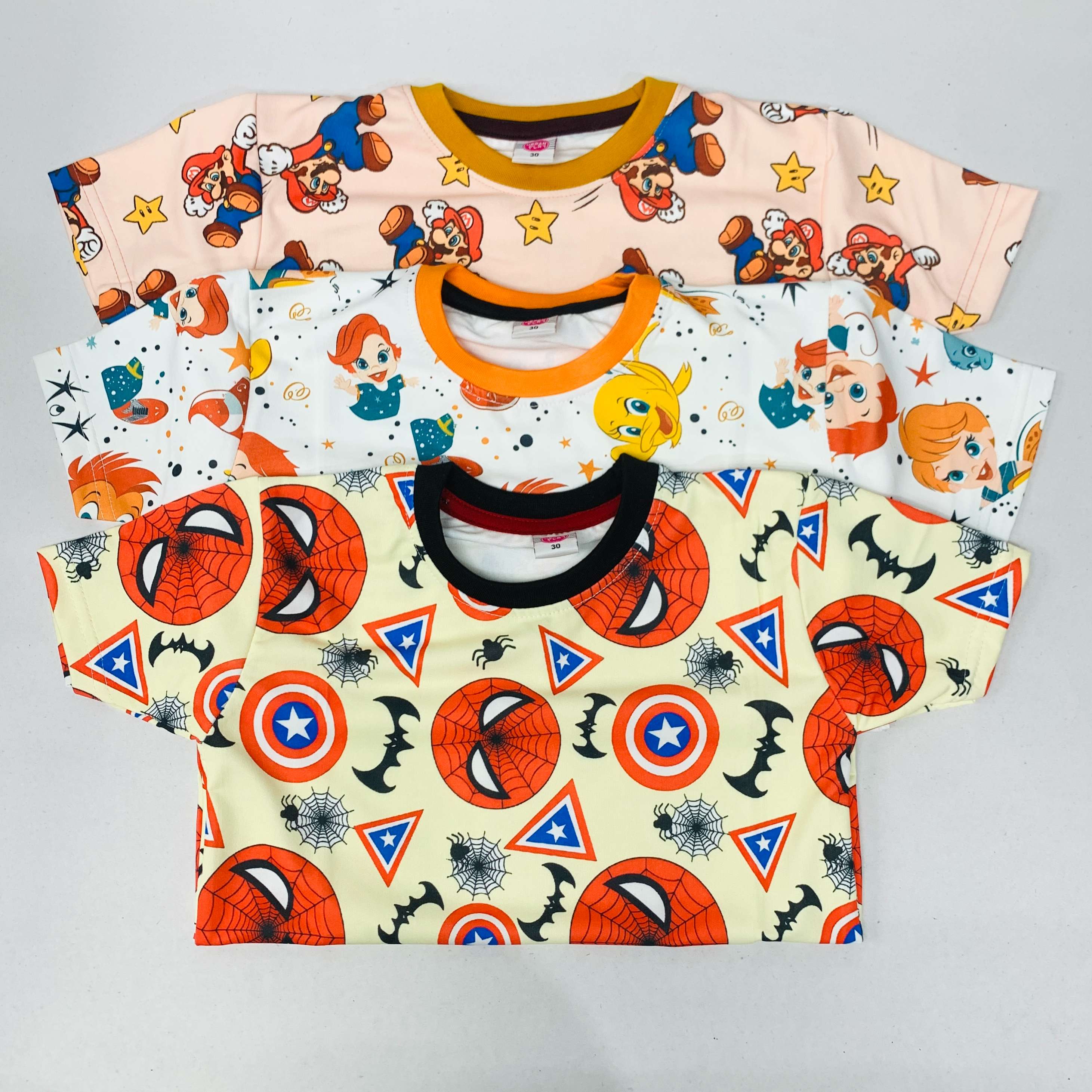 Little Heroes T-Shirt Combo Pack Of 3