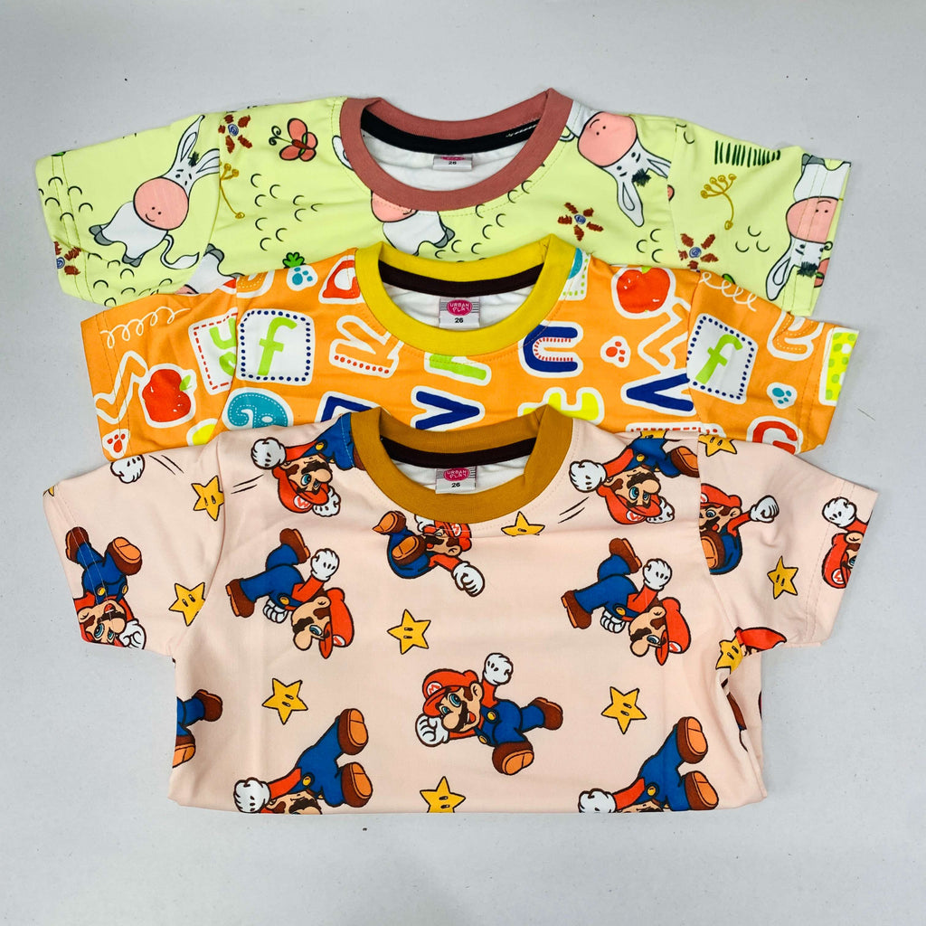 Little Heroes T-Shirt Combo Pack Of 3