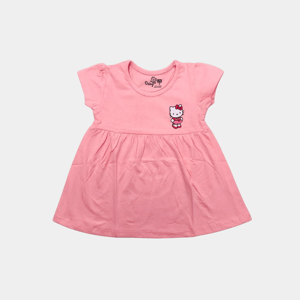 Kids Cotton Frock (Pack Of 6)