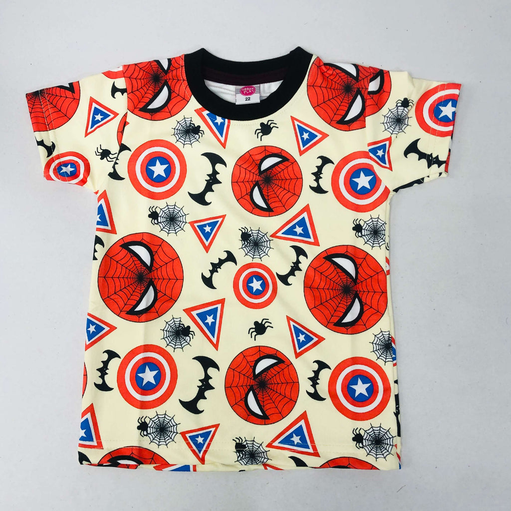 Little Heroes T-Shirt Combo Pack Of 2