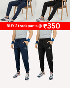 Mens Rib Track Pant Combo Pack Of 2