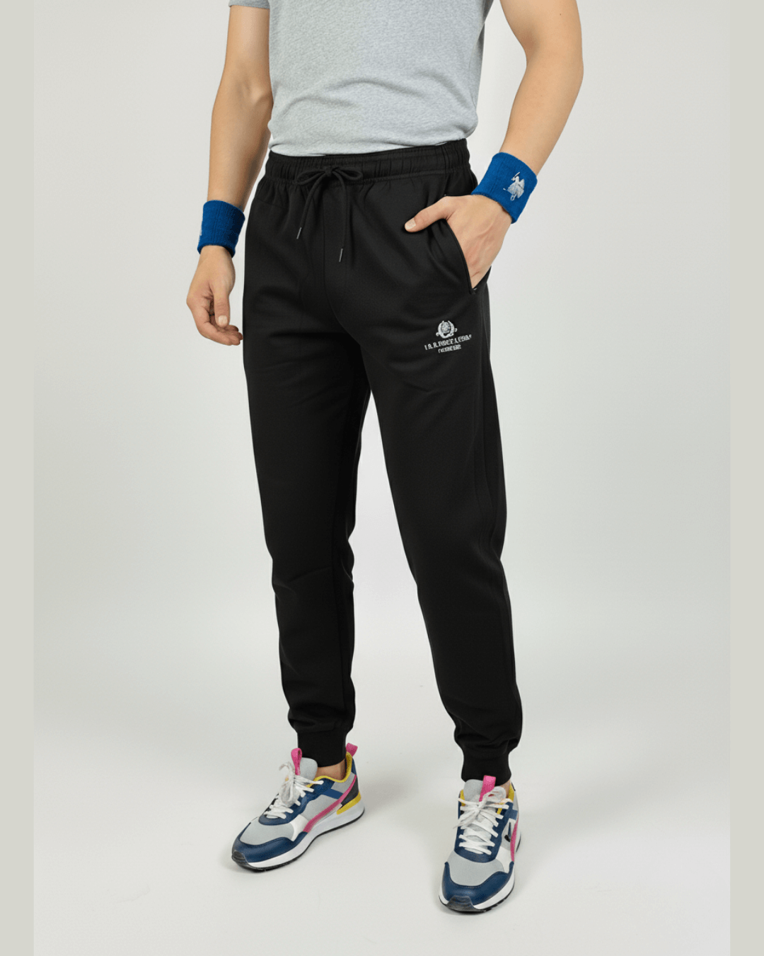 Mens Rib Track Pant Combo Pack Of 2