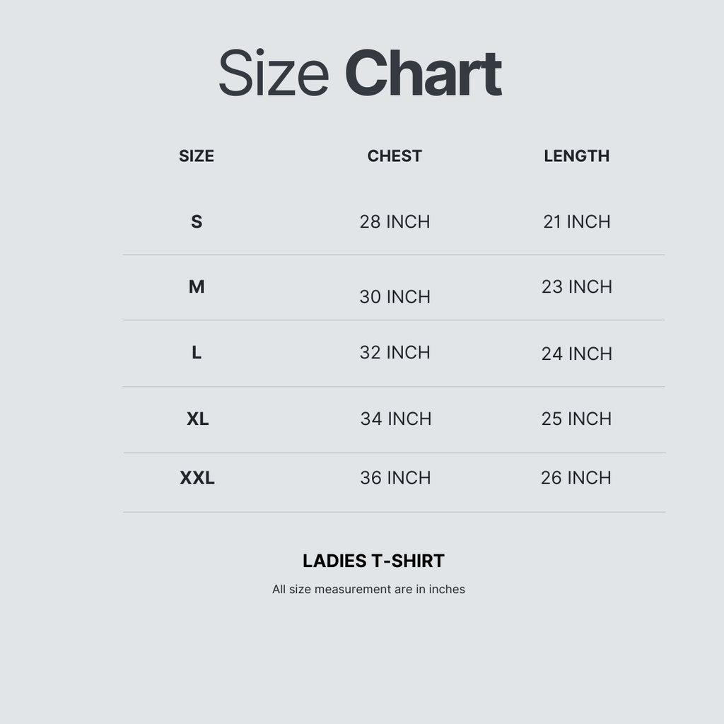 Ladies T-Shirt (L)