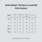 Dots Dream Tie Dye Co-ord Set With Pocket