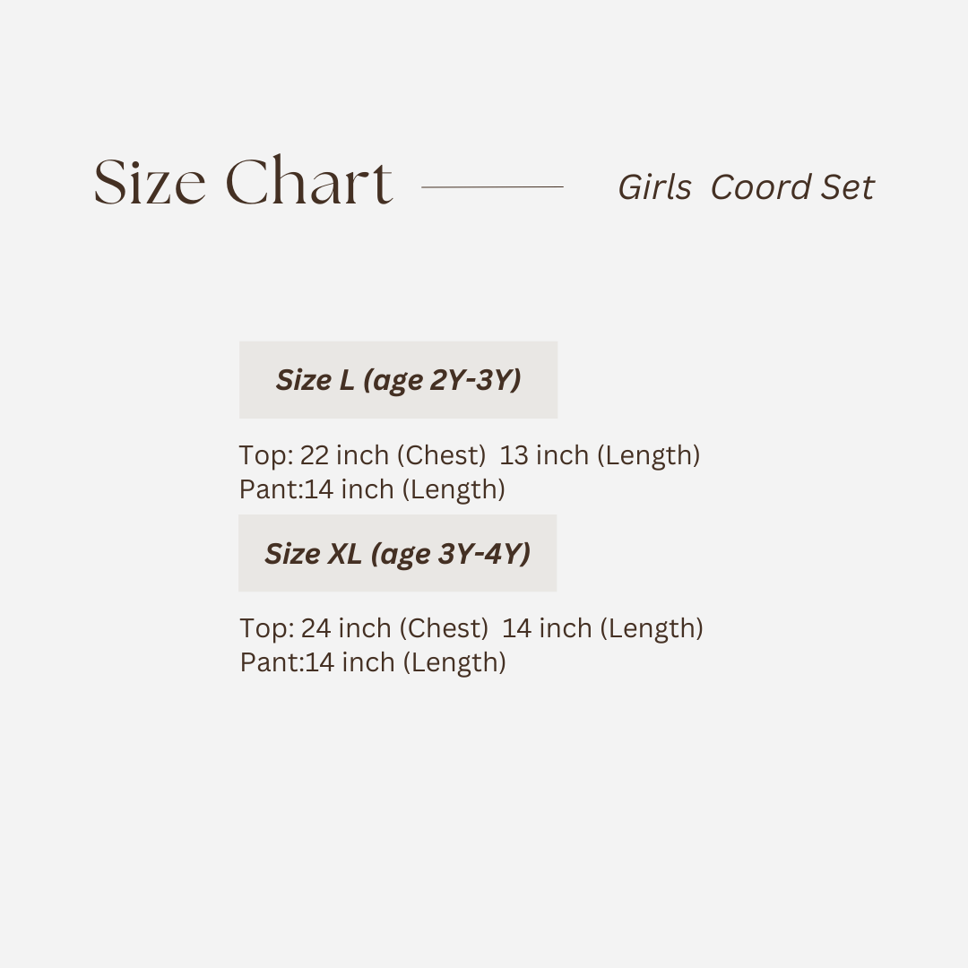Girls Co-ord Set