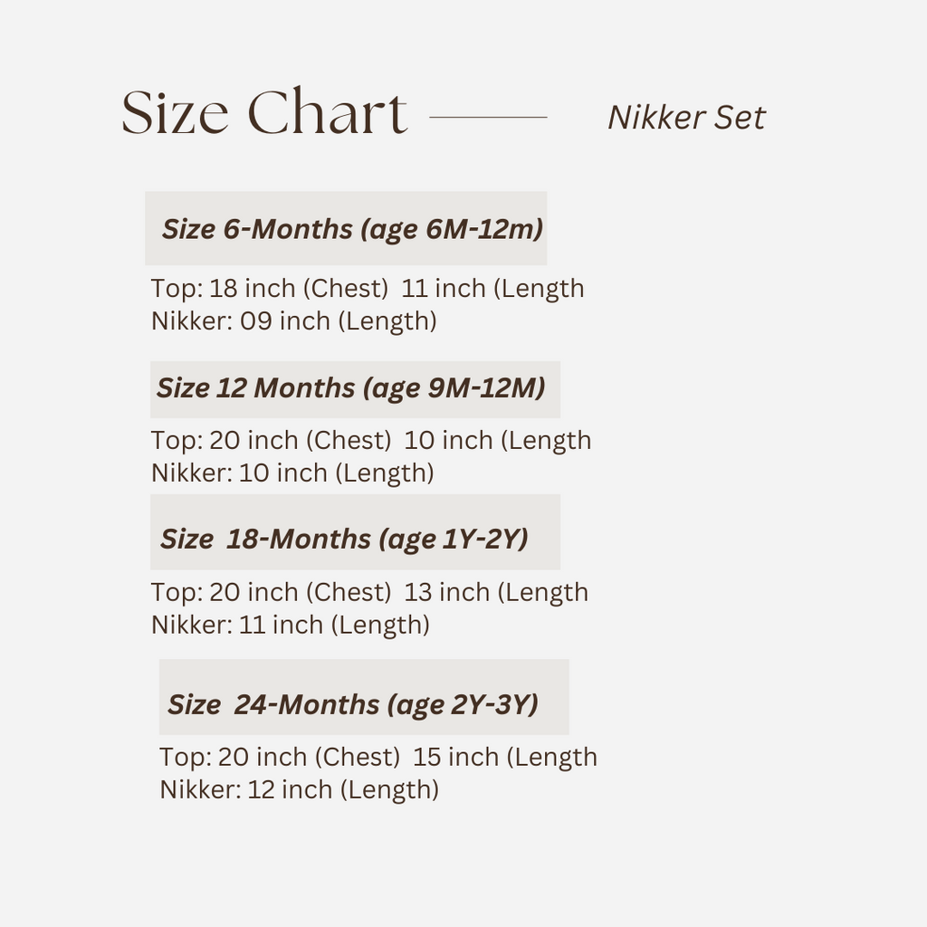 Printed Nikker Set