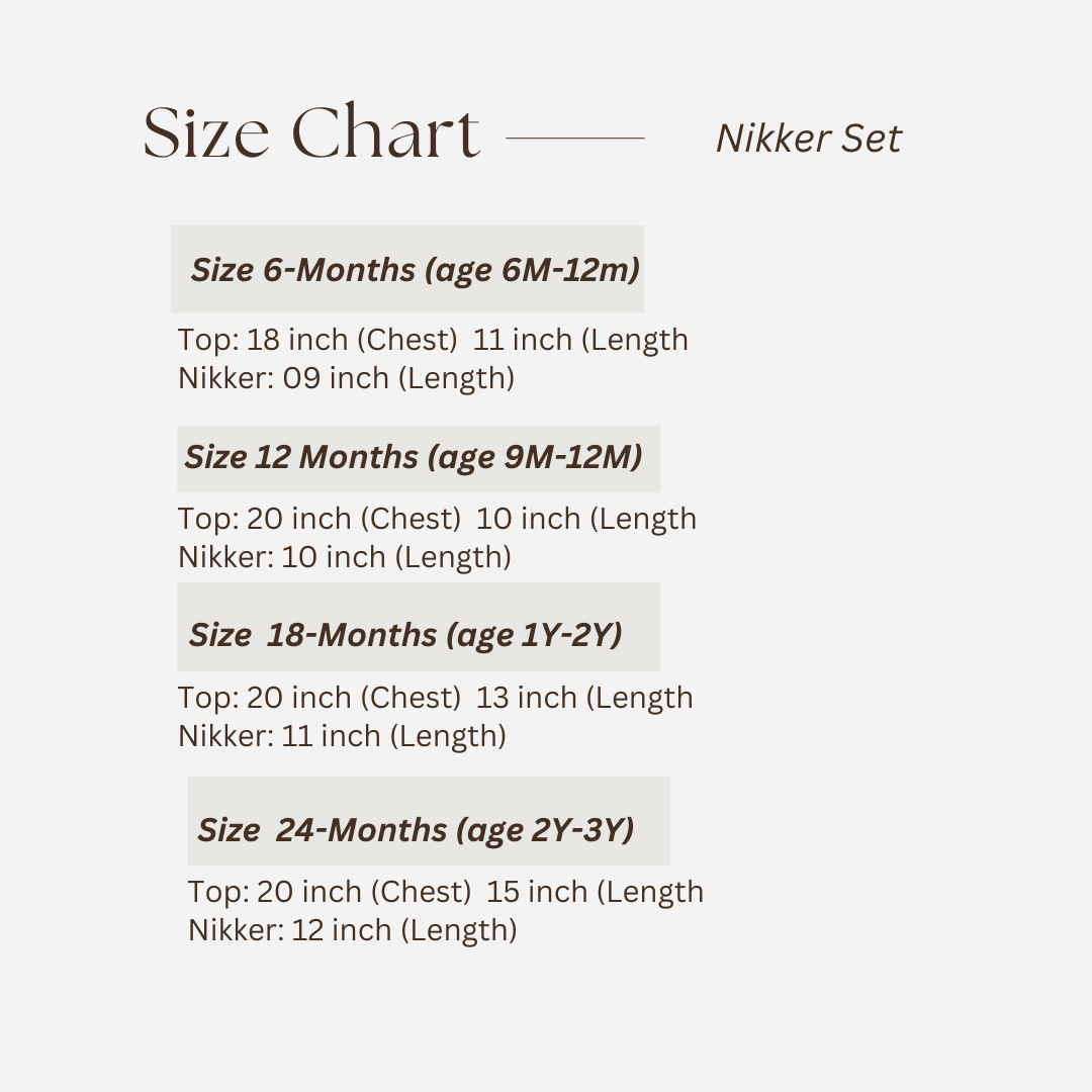 Printed Nikker Set