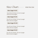 Kids Pant Set