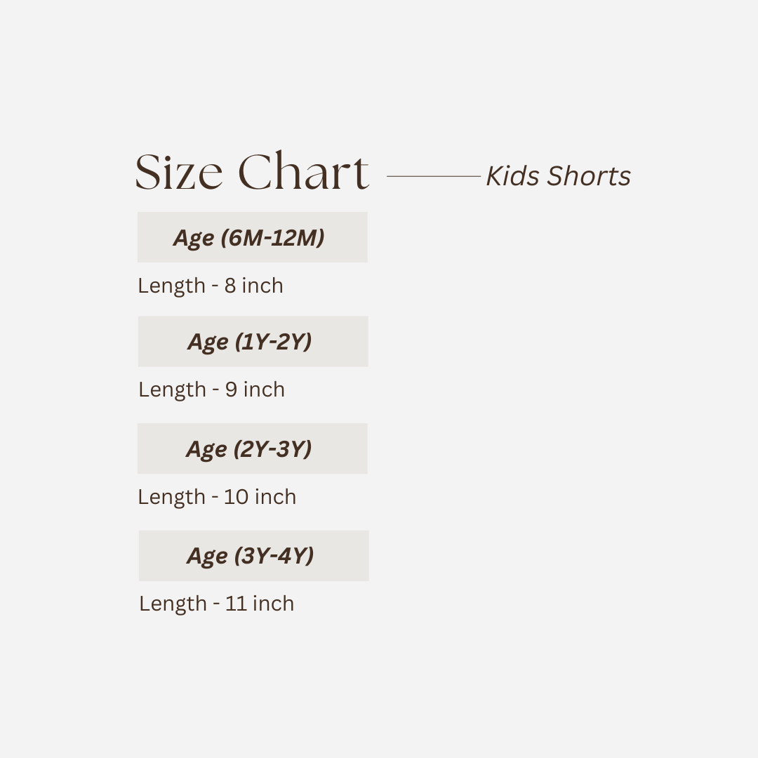 Kids Shorts Pack of 4