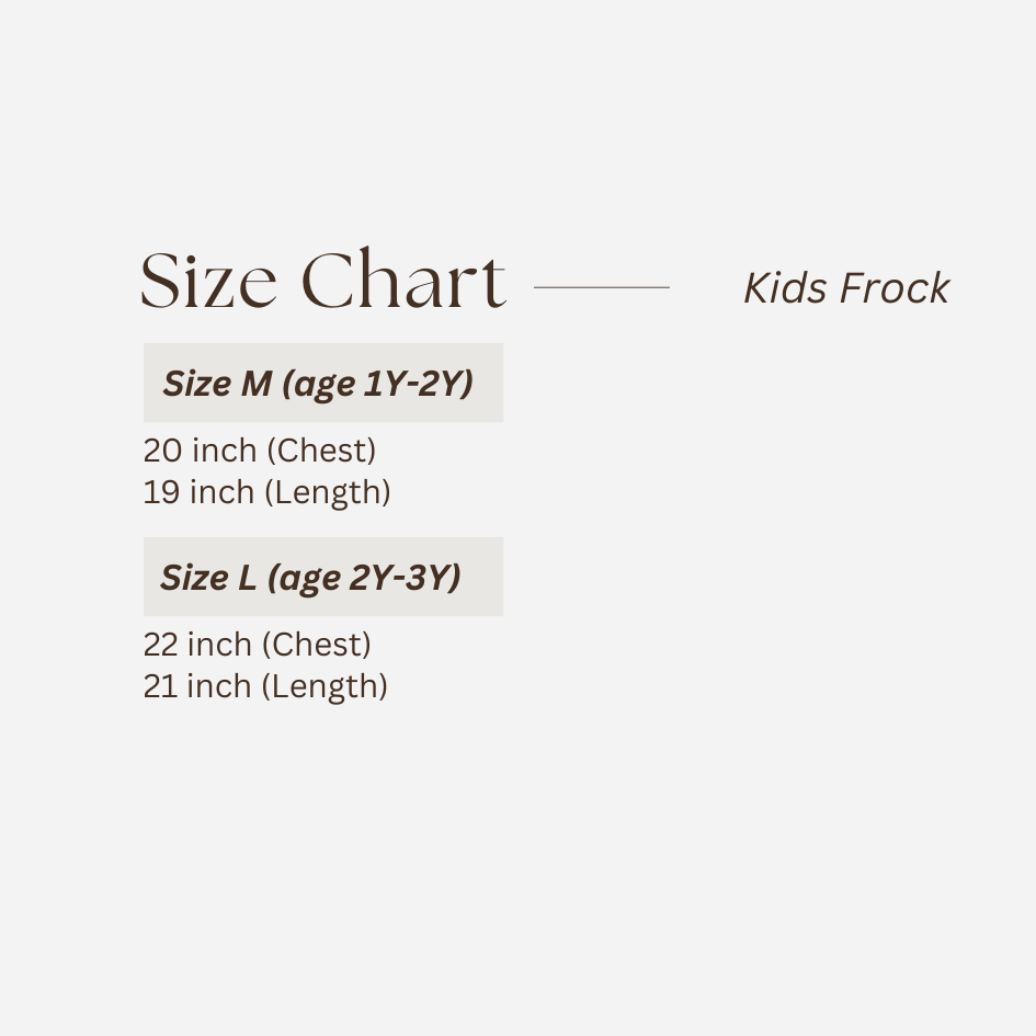 Kids Frock (1Y-2Y)