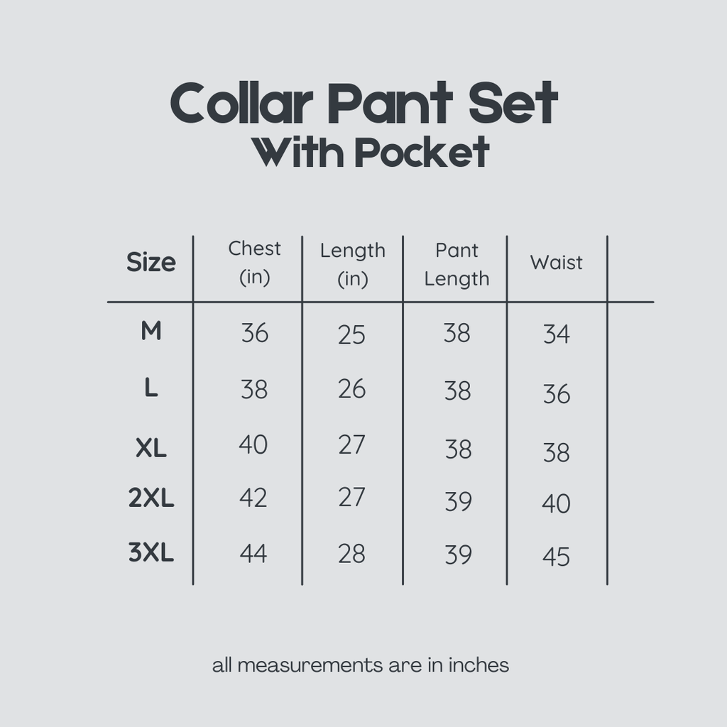 Dots Collar Pant Set with Pocket