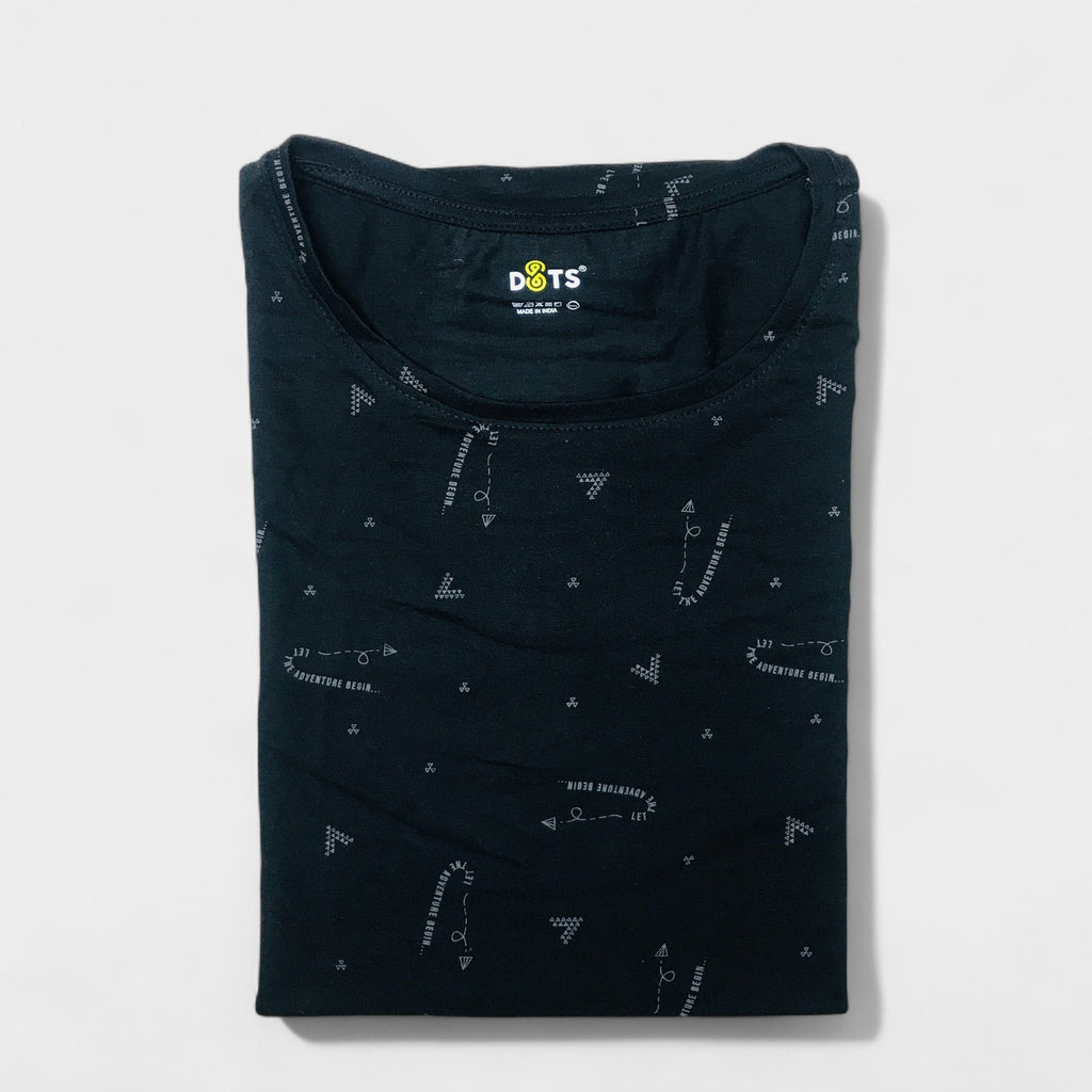 Black Bloom Ladies Tshirt
