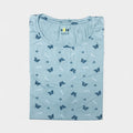 Blue Belle Wings Ladies Tshirt