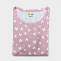 Love In White Ladies Tshirt