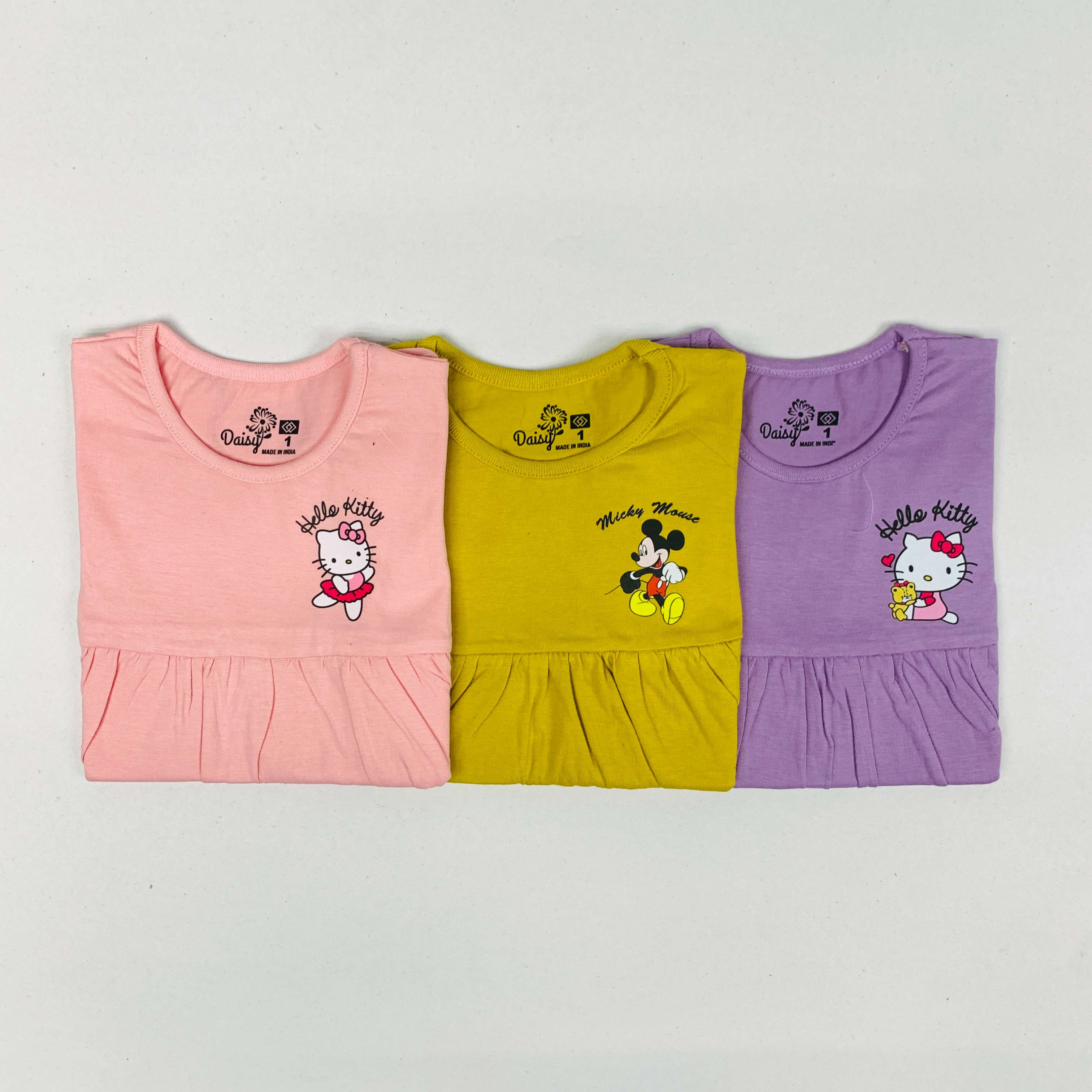 Daisy Frock Combo Pack Of 3